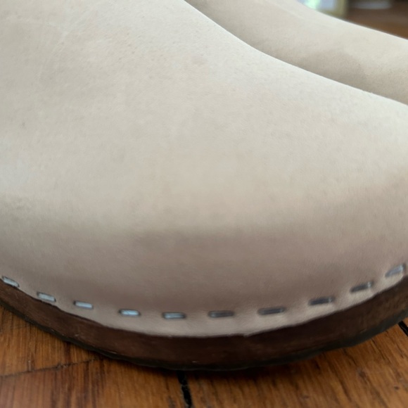 Lotta’s oatmeal suede nubuck clog - Picture 7 of 7